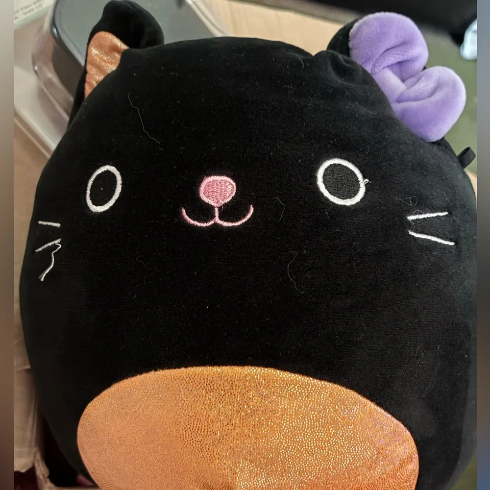Squishmallows Autumn the Black Cat plush